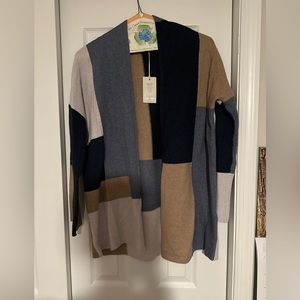 A brand new lucky brand, block colored cardigan it even has tags!